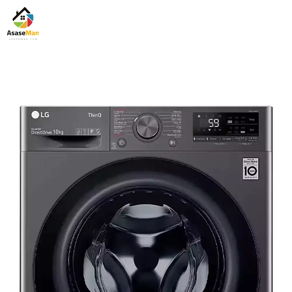 درب دیگ و پنل ماشین لباسشویی ال جی F4Y6