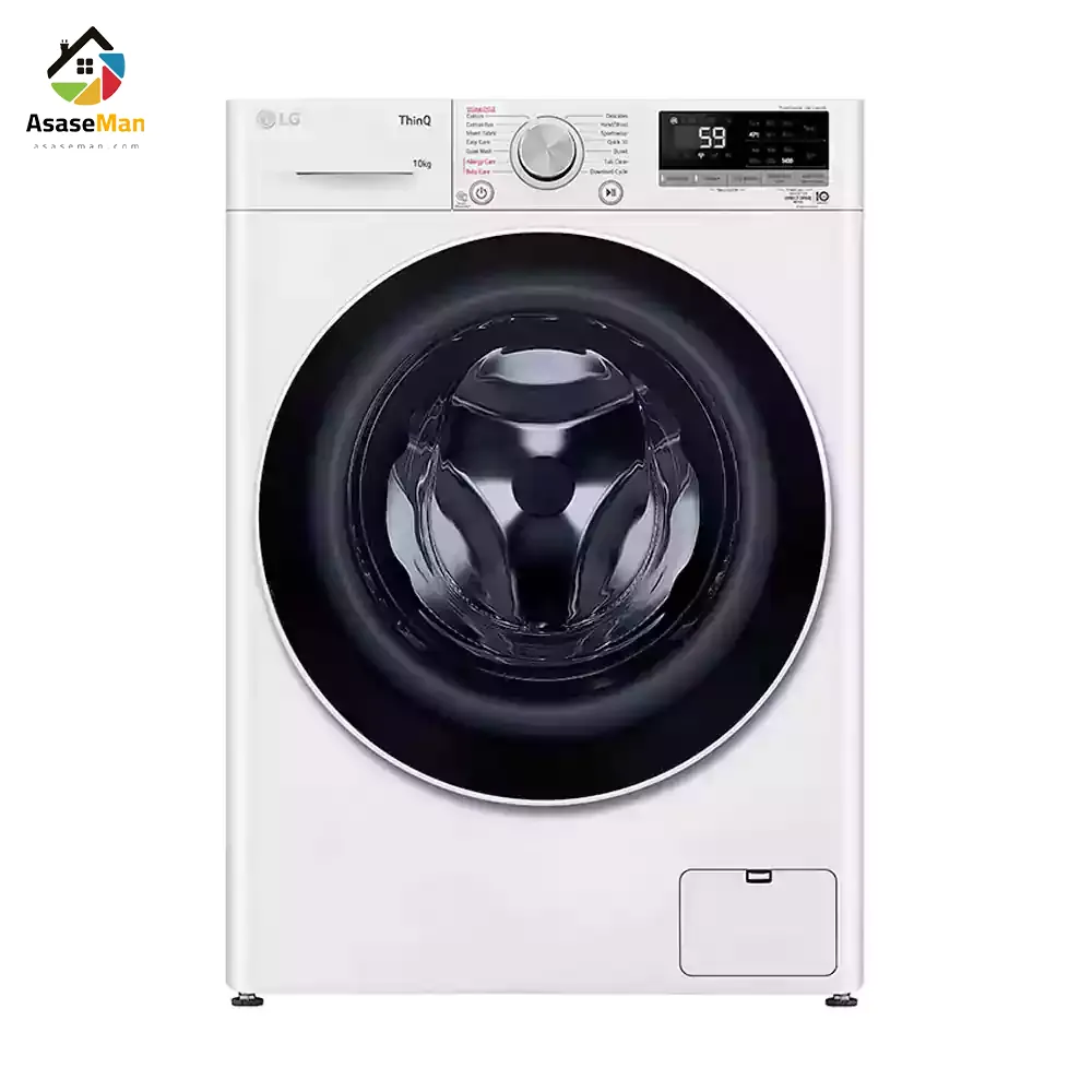 ماشین لباسشویی ال جی F4Y6 رنگ سفید