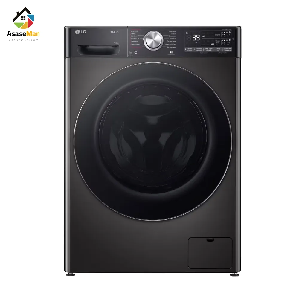 لباسشویی ال جی مدل R13 ظرفیت ۱۳ کیلو رنگ دودی