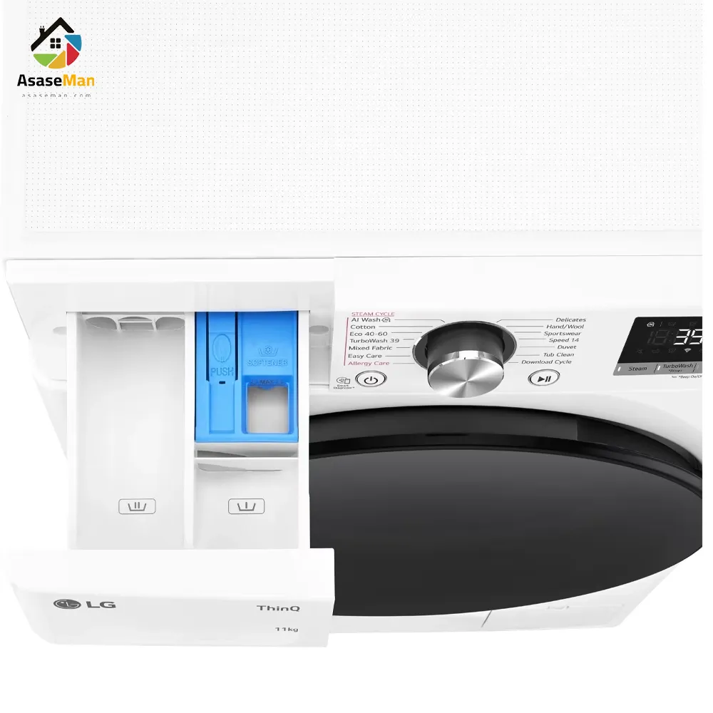 مخزن مایع لباسشویی ال جی مدل R13 ظرفیت ۱۳ کیلو