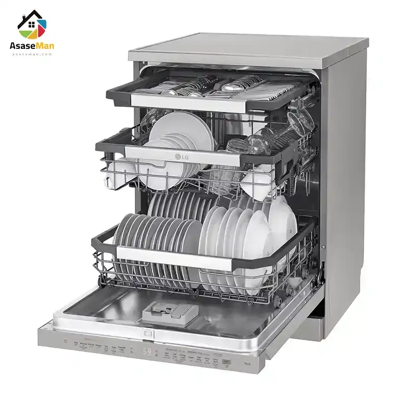 تعداد طبقات ماشین ظرفشویی ال جی 335 ظرفیت ۱۴ نفره