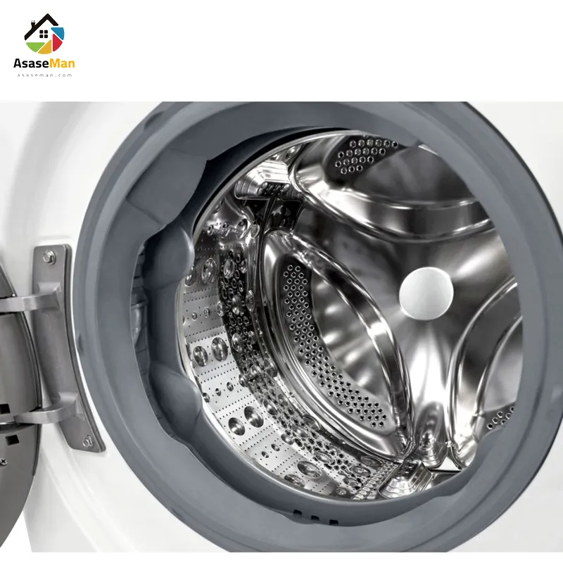 داخل دیگ ماشین لباسشویی ال جی R9