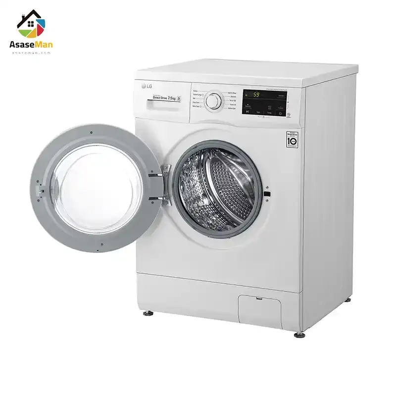 دررب باز ماشین لباسشویی 7 کیلویی ال جی مدل 2J3