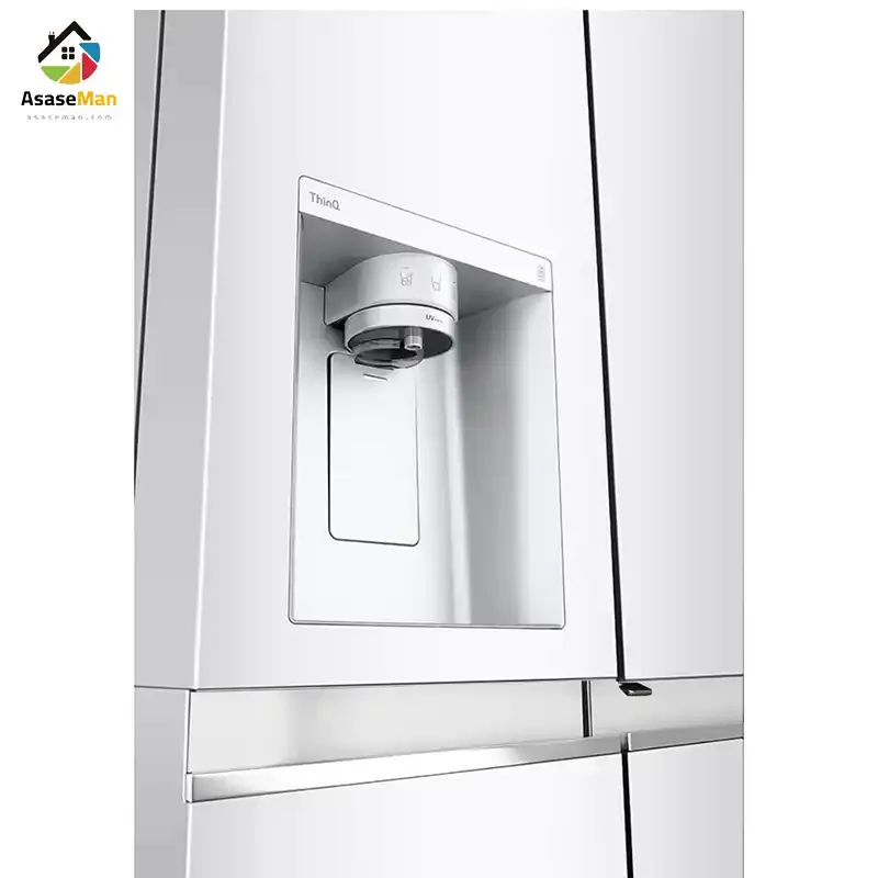 آبریز یخچال فریزر ال جی J348 سفید