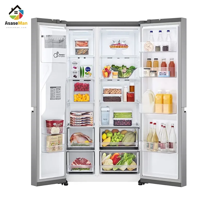 ظرفیت یخچال فریزر ال جی L287