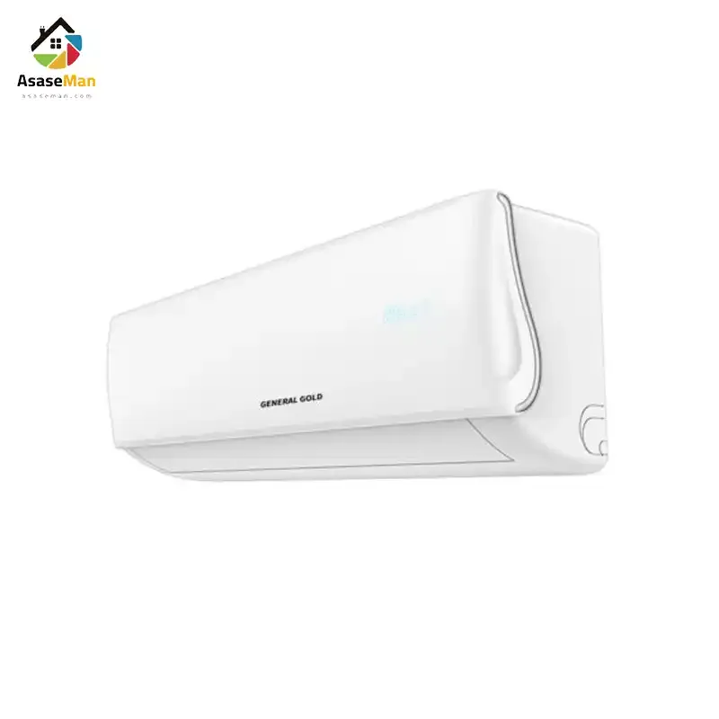 نمای کج کولر گازی جنرال گلد اکو مدل GG-BS30000