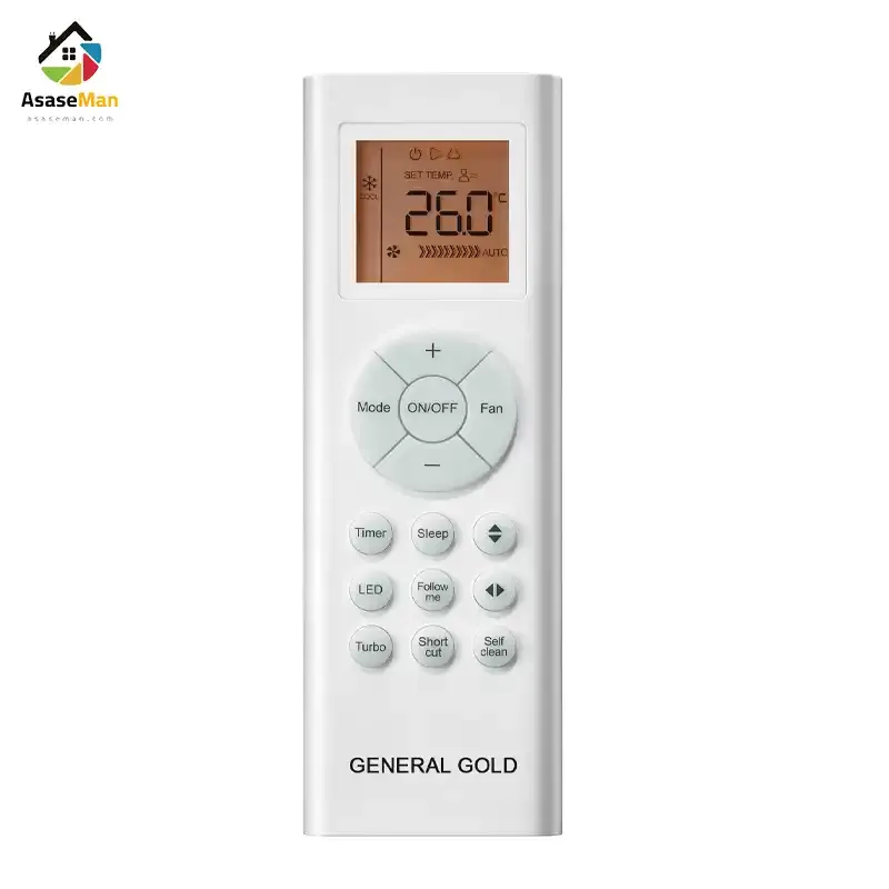 ریموت کنترل کولر گازی جنرال گلد ویتالی مدل GG-MS30
