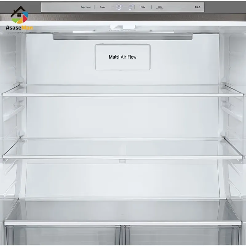 طبقات یخچال، یخچال فریزر ال جی B334