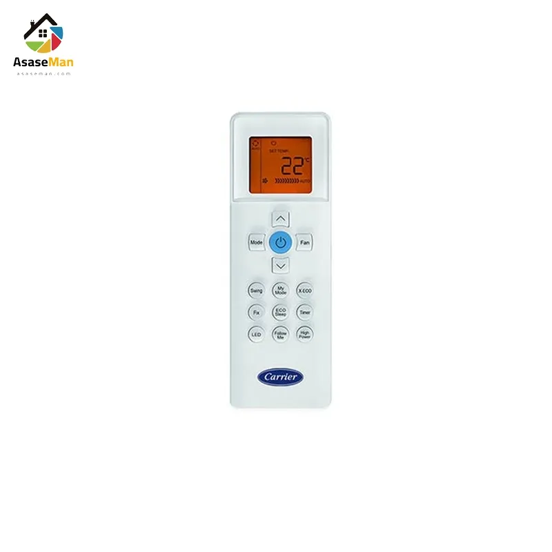 ریموت کنترل کولر گازی 18000 کریر مدل 42QHG018H بدون اینورتر