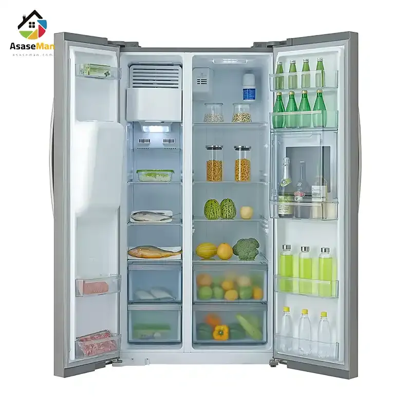 ظرفیت داخلی یخچال فریزر دوو FRS-657SSI