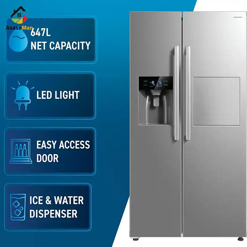 مشخصات یخچال فریزر دوو FRS-657SSI