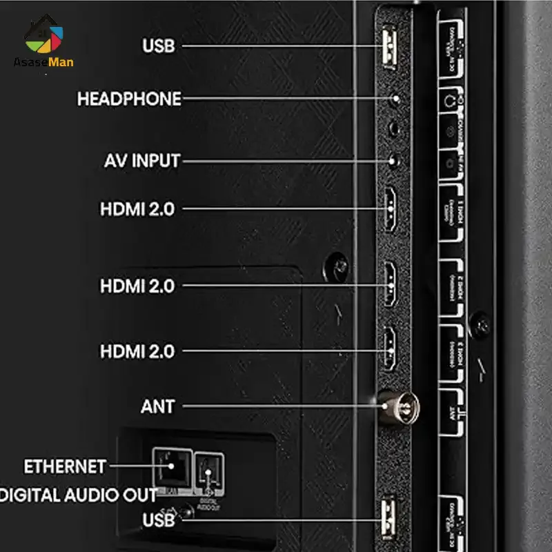 پورت های تلویزیون توشیبا M550 2024