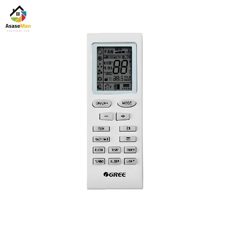 ر یموت کنترل کولر گازی 12000 پرتابل گری GPH12AL-K5NNA2D