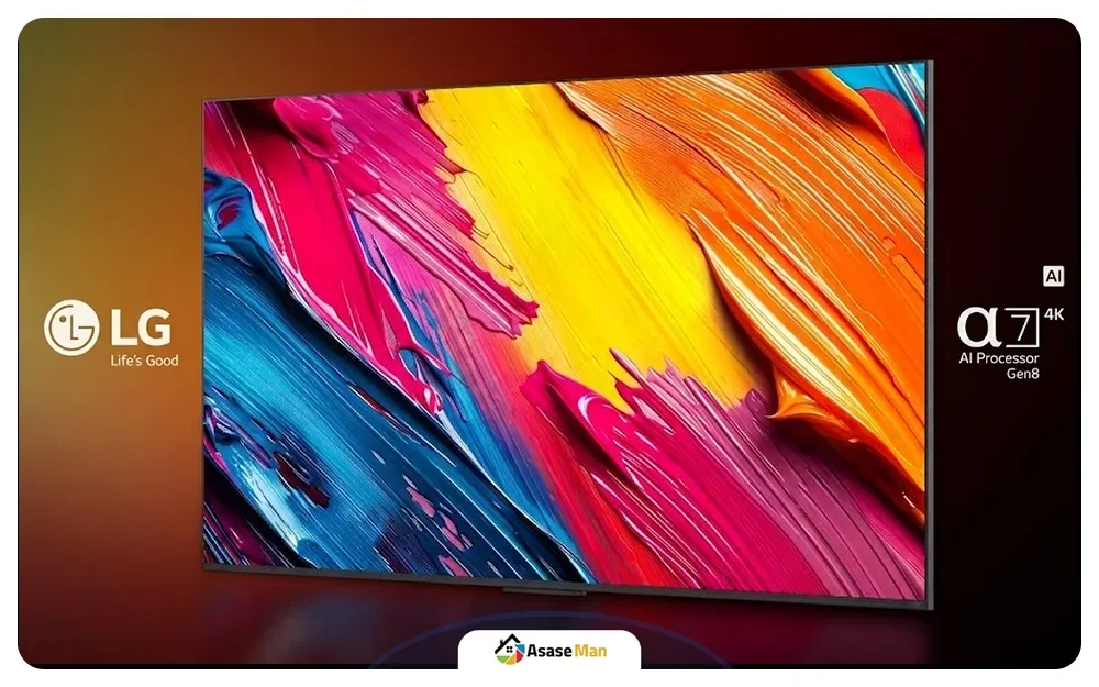 کیفیت تصویر و پردازنده تلویزیون ال جی QNED70A