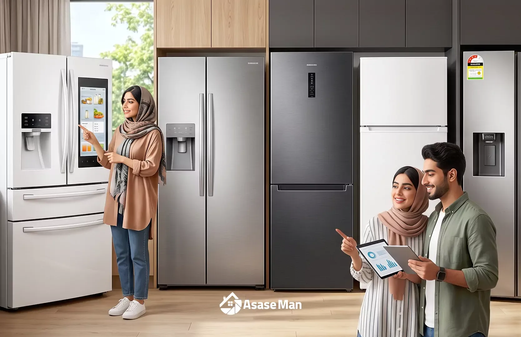 https://asaseman.ir/راهنمای کامل خرید یخچال