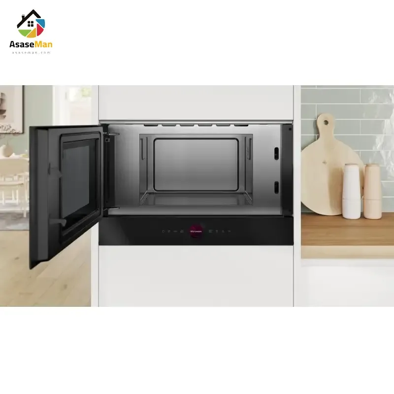 نمای داخلی مایکروویو توکار بوش مدل BFL9221B1