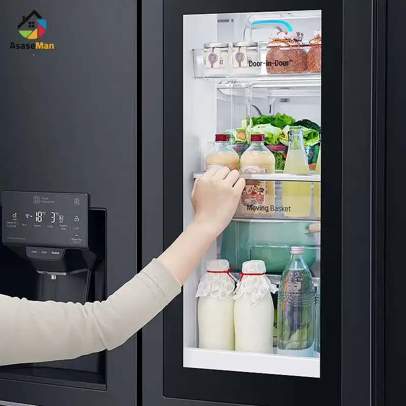 قابلیت اینستاویو یخچال فریزر ال جی X31