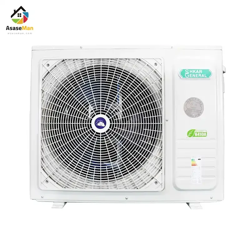 پنل خارجی کولر گازی جنرال شکار GNR-R24GRAA