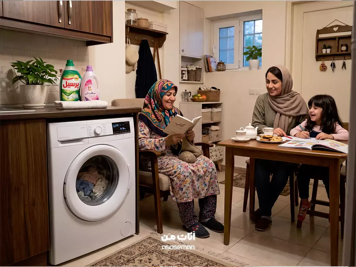 لرزش کم و صدای پایین ظرفشویی