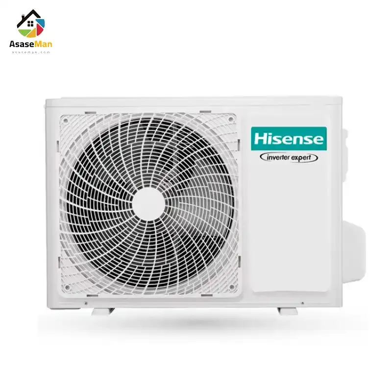 یونیت خارجی کولر گازی 24000 پنل مشکی هایسنس مدل QAS-24UFHBB