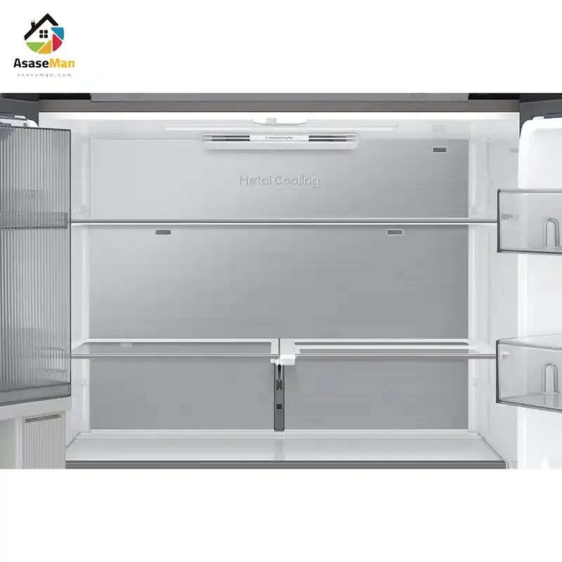 فناوری Metal Cooling در یخچال فریزر ساید بای ساید سامسونگ مدل RF65DB