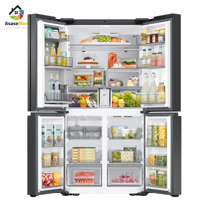 ظرفیت یخچال فریزر درب فرانسوی سامسونگ RF71DG9H0EB1