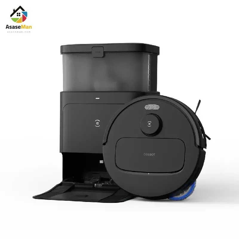 جارو رباتیک اکووکس مدل N30 Pro Omni  رنگ مشکی