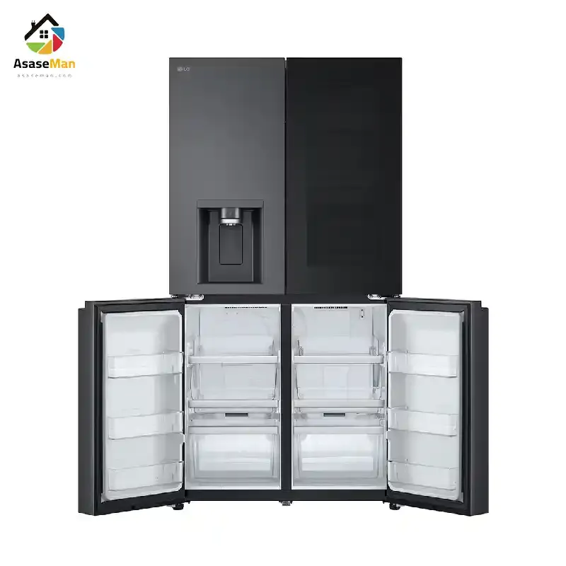 فضای فریزر یخچال فریزر ال جی GC-X24FFCBB