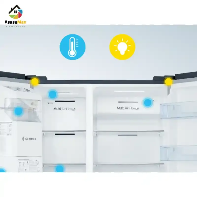 یخچال فریزر توربو مدل SA373