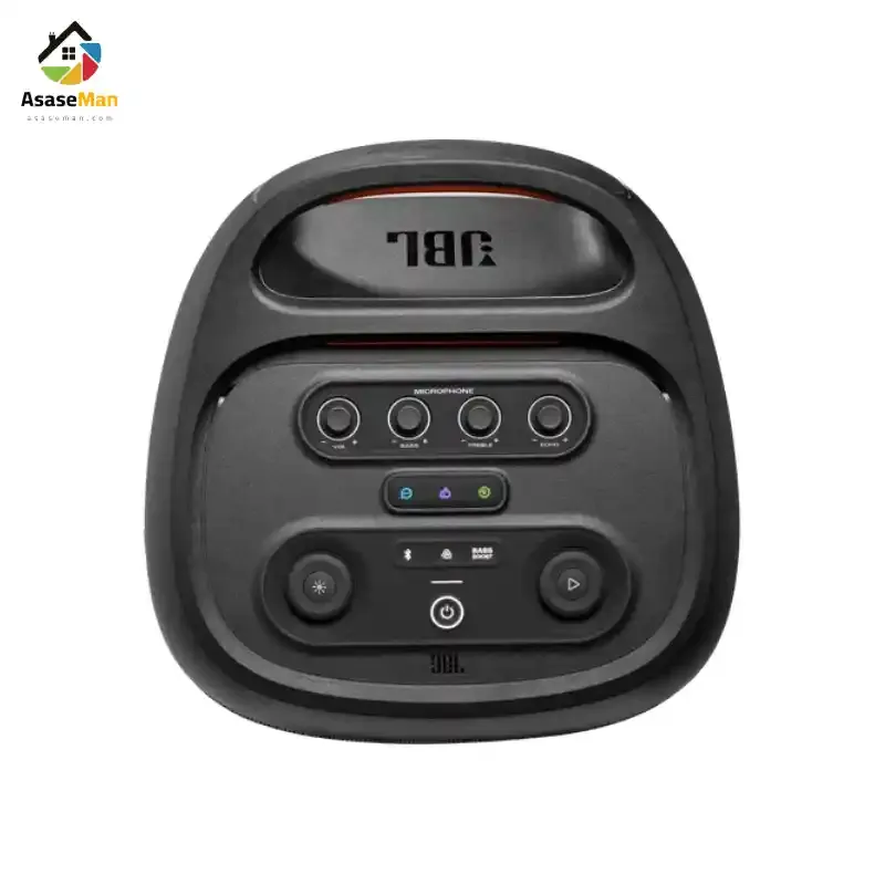نمای بالایی اسپیکر پارتی باکس JBL مدل 720