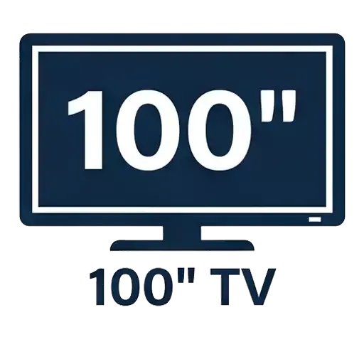 تلویزیون 100 اینچ