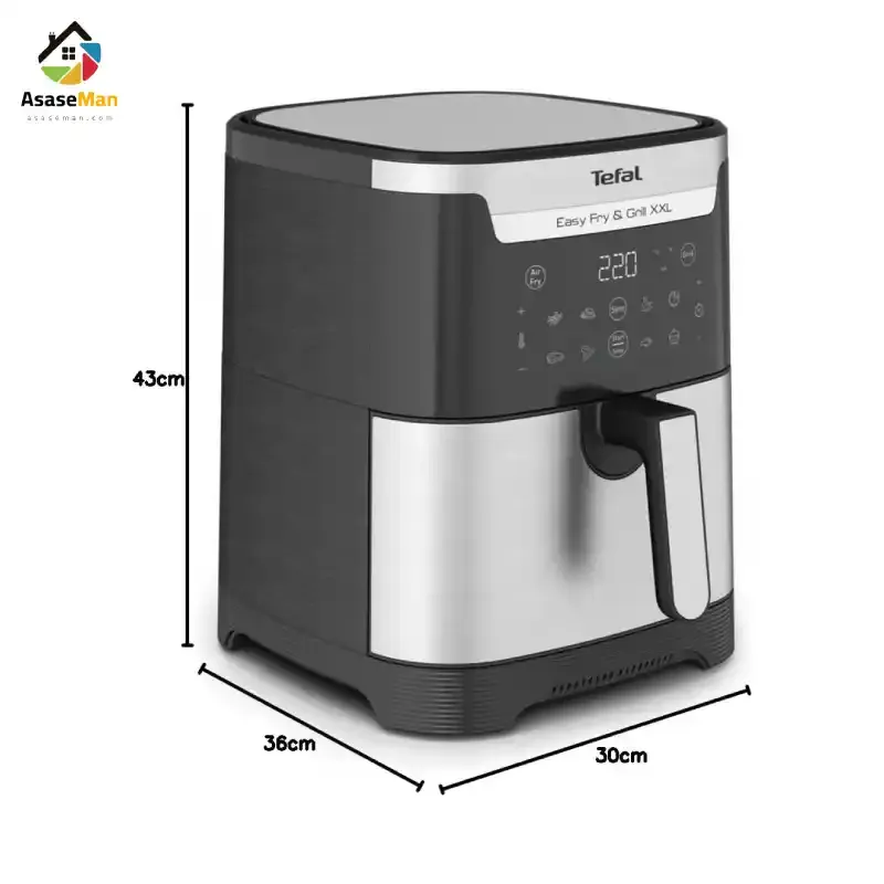 ابعاد سرخ کن تفال مدل EY801