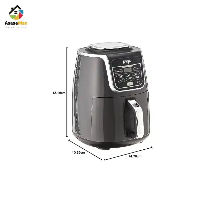 ابعاد سرخ کن بدون روغن نینجا مدل AF160