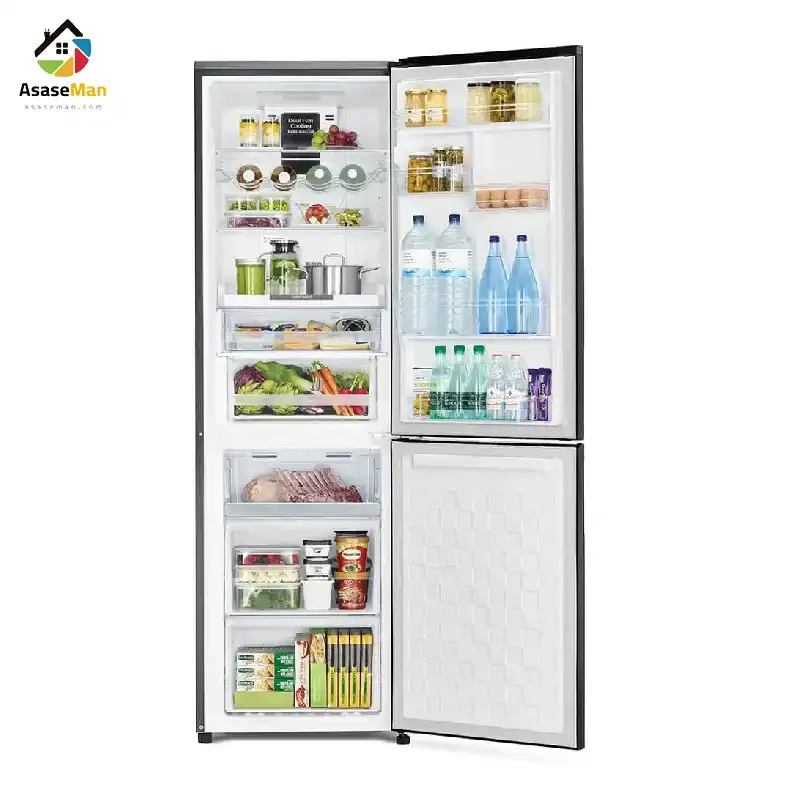 نمای داخلی یخچال فریزر دوقلو هیتاچی مدل R-BG410 PUK6X-4