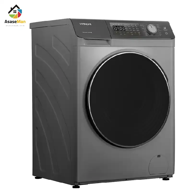 نمای راست ماشین لباسشویی هیتاچی مدل  BD-D1054HVOS