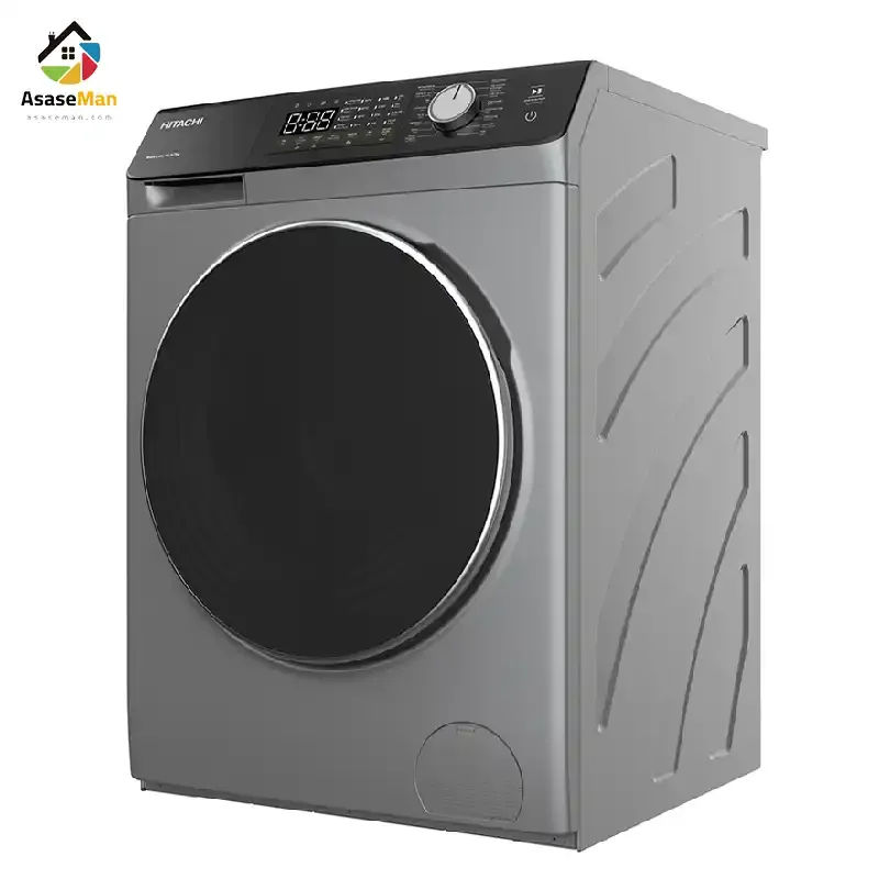 نمای چپ ماشین لباسشویی هیتاچی مدل  BD-D1054HVOS