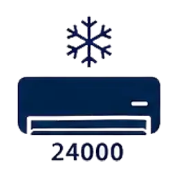 کولر گازی 24000