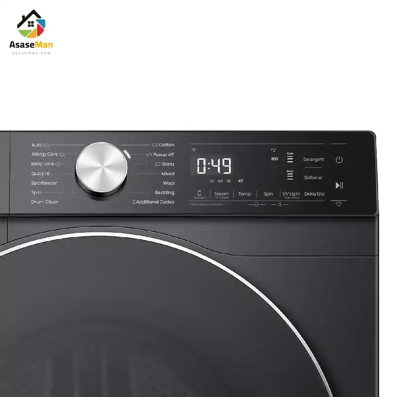 پنل لمسی ماشین لباسشویی هایسنس WF5S1045BB