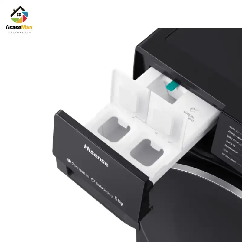 مخزن شوینده ماشین لباسشویی هایسنس WF5S1045BB