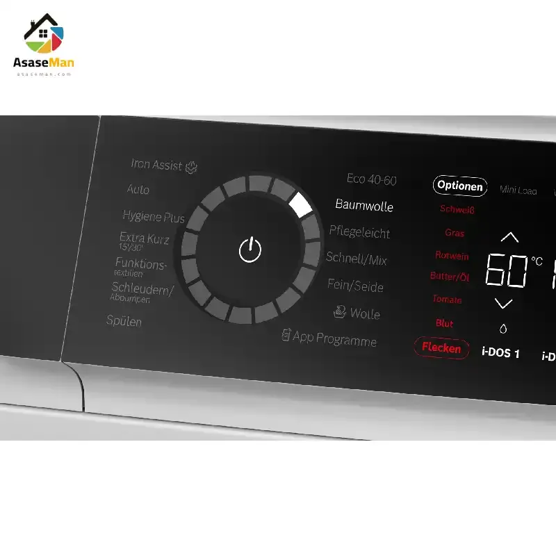 پنل ماشین لباسشویی بوش مدل WGB266A90