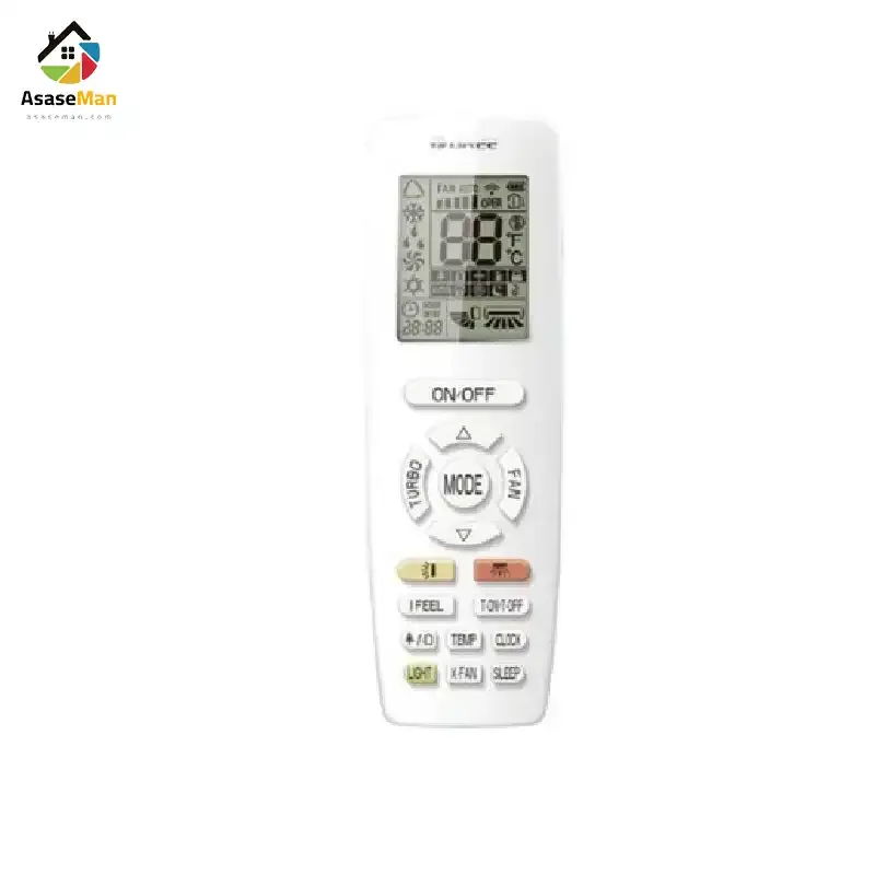 ریموت کنترل کولر گازی گری 9000 مدل  GWH09AGA-K6DNA1C