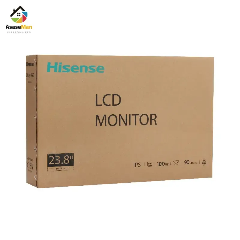 بسته بندی مانیتور 24 اینچ هایسنس 24N3G-Pro