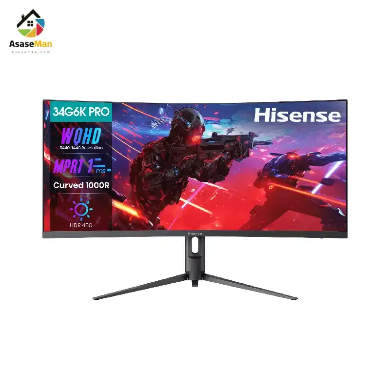مانیتور گیمینگ منحنی هایسنس ۳۴G6K-Pro