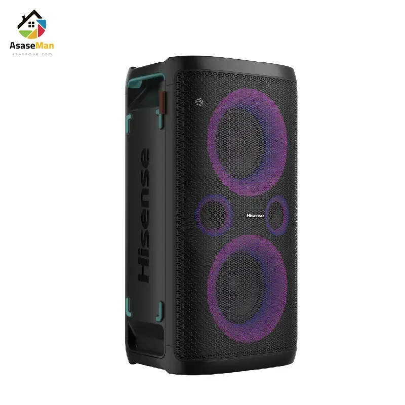 نمای کج سیستم صوتی هایسنس مدل Hp100