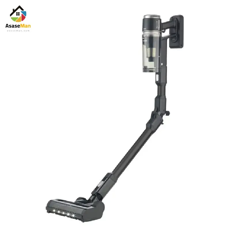 حالت تمیز کردن در جارو شارژی هایسنس مدل HVC676451A