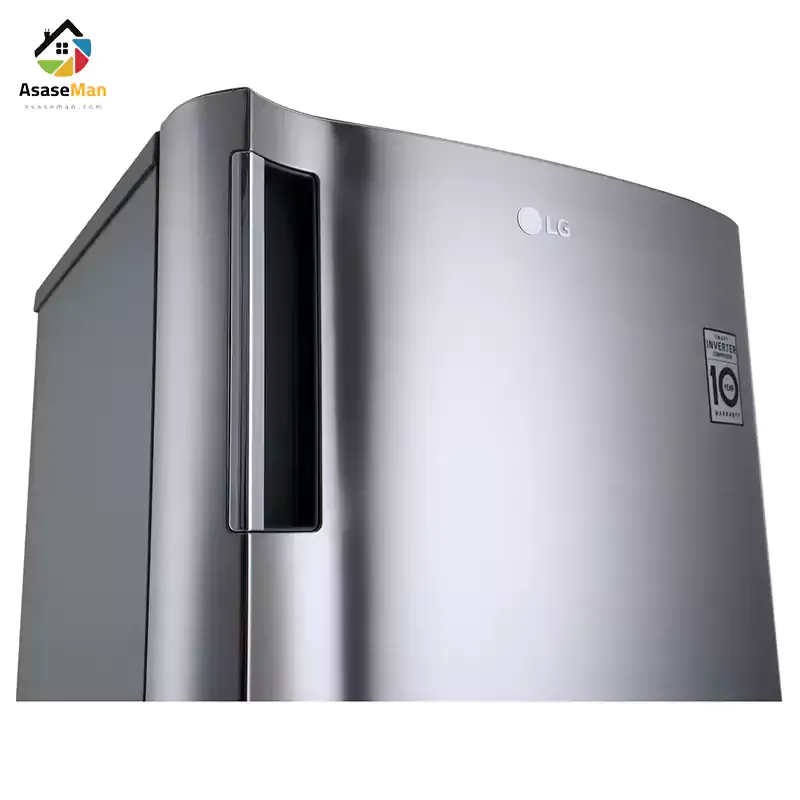 طراحی قسمت بالای فریزر تک ال جی مدل GN-304SLGT