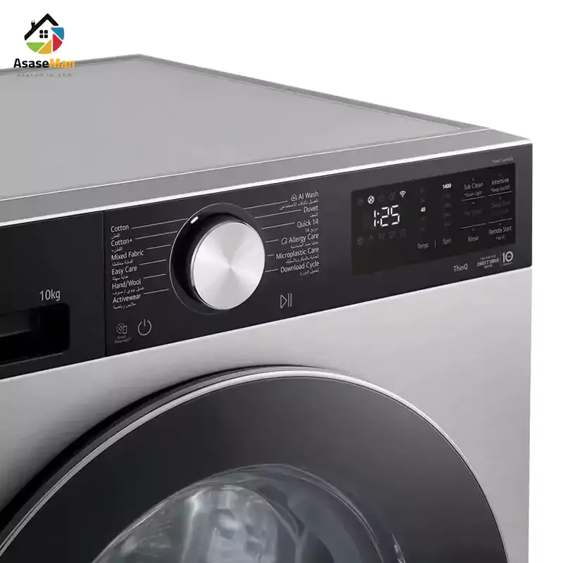 پنل مدیریت ماشین لباسشویی ال جی مدل X5
