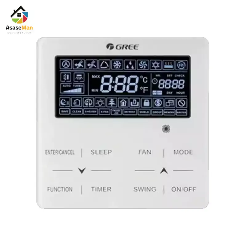 پنل نمایشگر داکت اسپلیت گری GUD48PHS1/A-SE