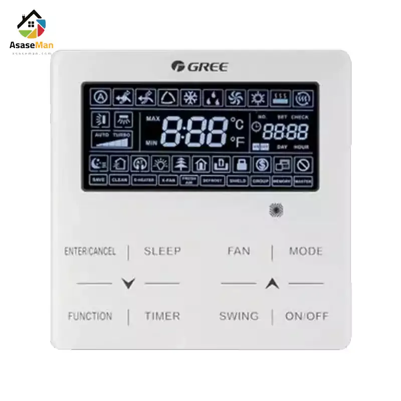 پنل نمایشگر داکت اسپلیت گری GUD36PHS1/A-SE