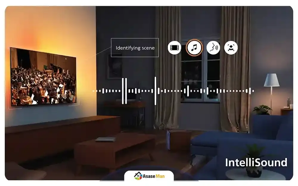 فناوری IntelliSound تلویزیون 2026 فیلیپس مدل PQS9011